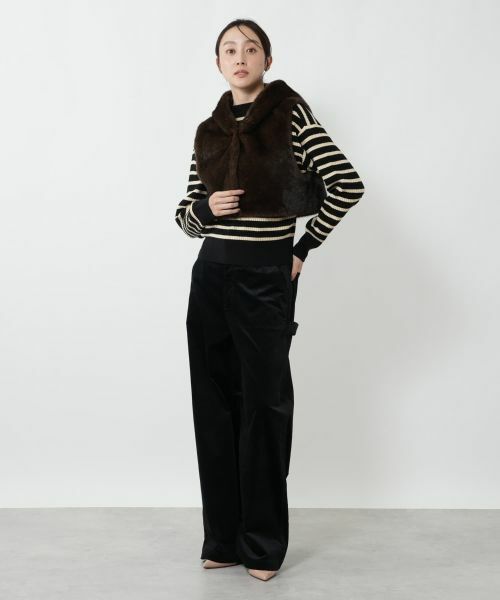 NEMIKA / ネミカ その他小物 | フェイクファーベスト【NEMIKA】 | 詳細1