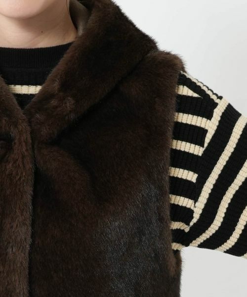 NEMIKA / ネミカ その他小物 | フェイクファーベスト【NEMIKA】 | 詳細10