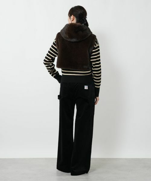 NEMIKA / ネミカ その他小物 | フェイクファーベスト【NEMIKA】 | 詳細3