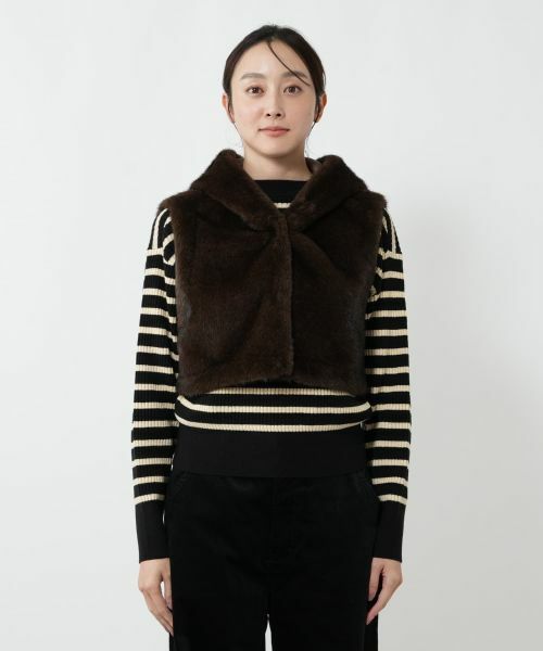 NEMIKA / ネミカ その他小物 | フェイクファーベスト【NEMIKA】 | 詳細4
