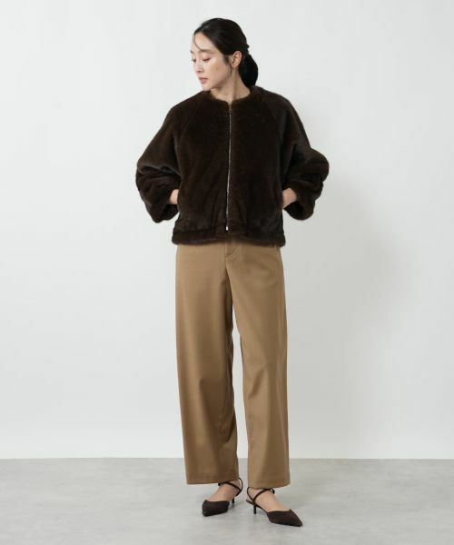 NEMIKA / ネミカ ブルゾン | フェイクファージップブルゾン【NEMIKA】 | 詳細1