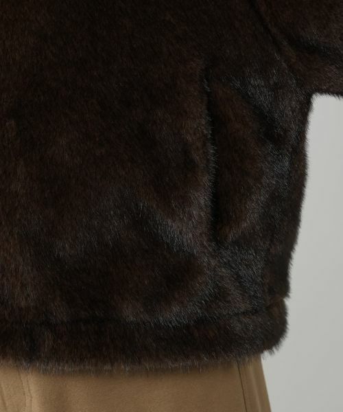 NEMIKA / ネミカ ブルゾン | フェイクファージップブルゾン【NEMIKA】 | 詳細10