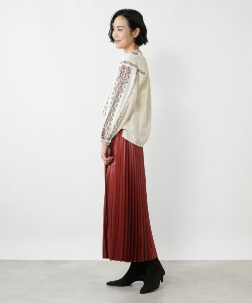 NEMIKA / ネミカ ロング・マキシ丈スカート | アコーディオンプリーツロングスカート【NEMIKA】 | 詳細5