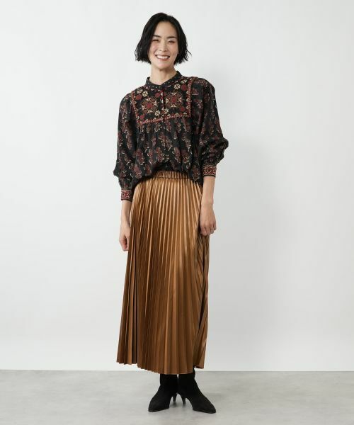 NEMIKA / ネミカ ロング・マキシ丈スカート | アコーディオンプリーツロングスカート【NEMIKA】 | 詳細7