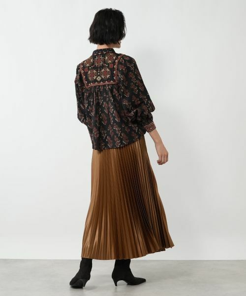 NEMIKA / ネミカ ロング・マキシ丈スカート | アコーディオンプリーツロングスカート【NEMIKA】 | 詳細9