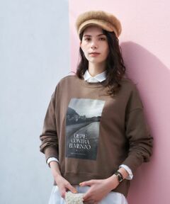 NEMIKA / ネミカ スウェット | 【大草直子さん×NEMIKA】フォトプリントスウェットプルオーバー