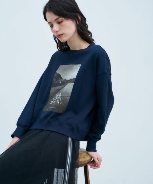 NEMIKA / ネミカ スウェット | 【大草直子さん×NEMIKA】フォトプリントスウェットプルオーバー | 詳細1