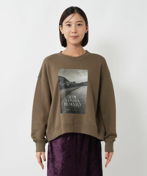 NEMIKA / ネミカ スウェット | 【大草直子さん×NEMIKA】フォトプリントスウェットプルオーバー | 詳細22