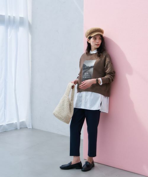 NEMIKA / ネミカ スウェット | 【大草直子さん×NEMIKA】フォトプリントスウェットプルオーバー | 詳細9