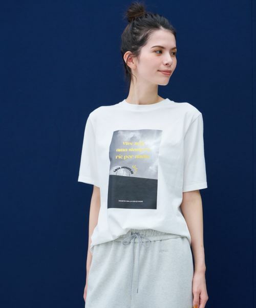 NEMIKA / ネミカ Tシャツ | 【大草直子さん×NEMIKA】フォトプリントTシャツ | 詳細18