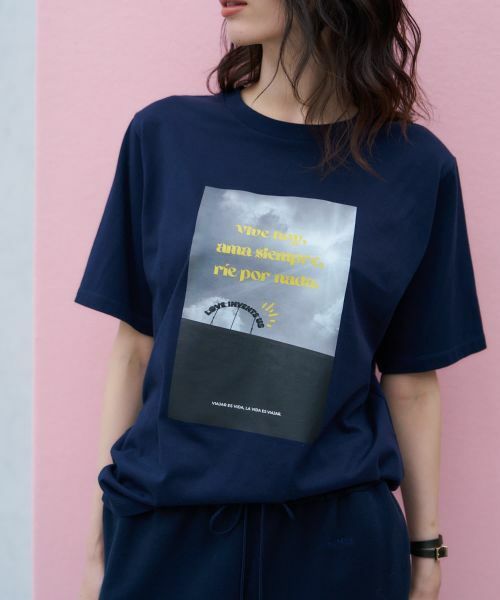 NEMIKA / ネミカ Tシャツ | 【大草直子さん×NEMIKA】フォトプリントTシャツ | 詳細2