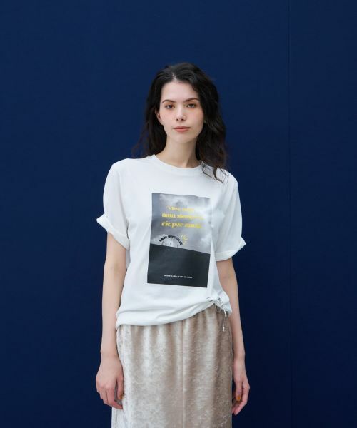 NEMIKA / ネミカ Tシャツ | 【大草直子さん×NEMIKA】フォトプリントTシャツ | 詳細24