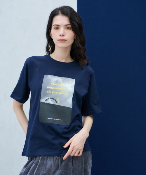 NEMIKA / ネミカ Tシャツ | 【大草直子さん×NEMIKA】フォトプリントTシャツ | 詳細5