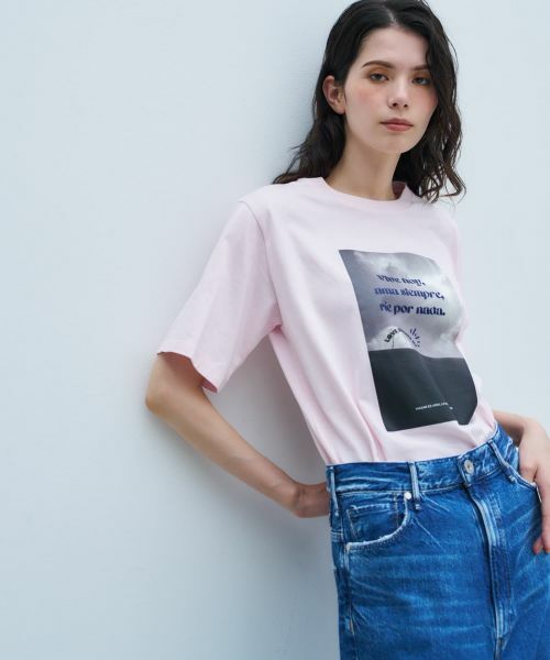 NEMIKA / ネミカ Tシャツ | 【大草直子さん×NEMIKA】フォトプリントTシャツ | 詳細9