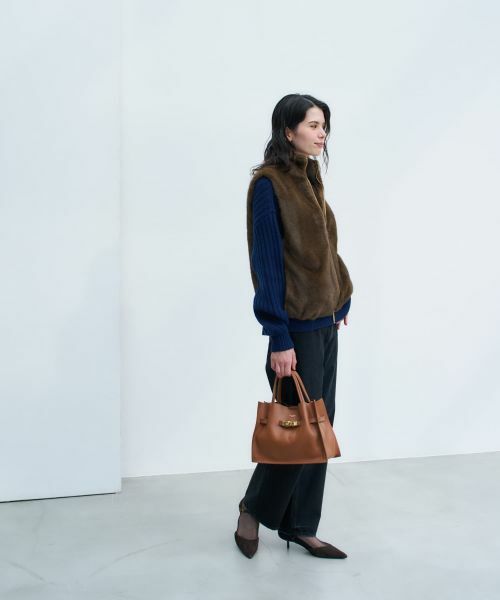 NEMIKA / ネミカ テーラードジャケット | 【大草直子さん×NEMIKA】フェイクファーベスト | 詳細15