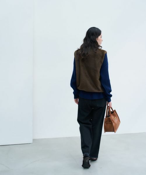 NEMIKA / ネミカ テーラードジャケット | 【大草直子さん×NEMIKA】フェイクファーベスト | 詳細17