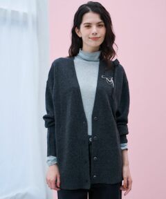 NEMIKA / ネミカ カーディガン・ボレロ | 【大草直子さん×NEMIKA】ウールニットカーディガン