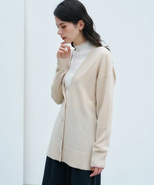 NEMIKA / ネミカ カーディガン・ボレロ | 【大草直子さん×NEMIKA】ウールニットカーディガン | 詳細3