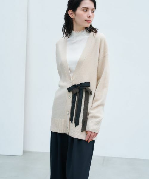 NEMIKA / ネミカ カーディガン・ボレロ | 【大草直子さん×NEMIKA】ウールニットカーディガン | 詳細5