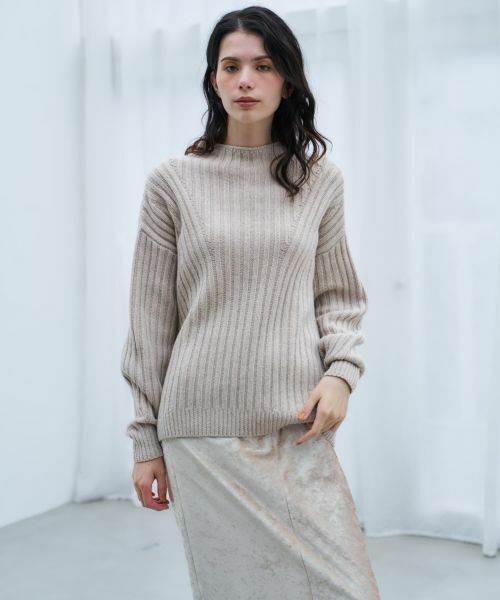 NEMIKA / ネミカ ニット・セーター | 【大草直子さん×NEMIKA】ウールボトルネックニット | 詳細13