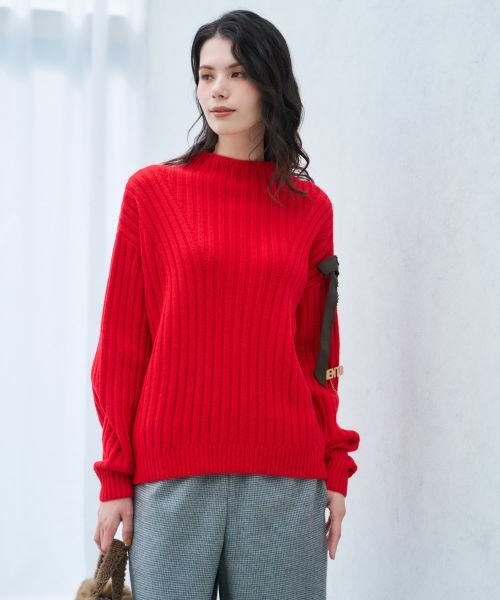 NEMIKA / ネミカ ニット・セーター | 【大草直子さん×NEMIKA】ウールボトルネックニット | 詳細1