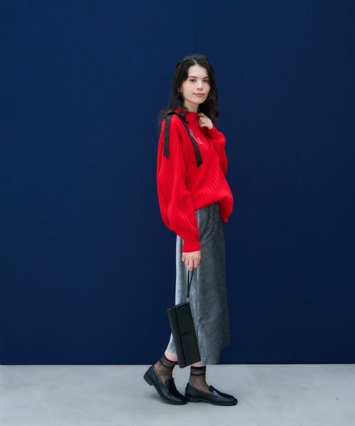 NEMIKA / ネミカ ニット・セーター | 【大草直子さん×NEMIKA】ウールボトルネックニット | 詳細11