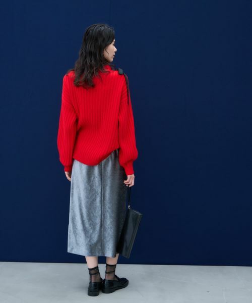 NEMIKA / ネミカ ニット・セーター | 【大草直子さん×NEMIKA】ウールボトルネックニット | 詳細12
