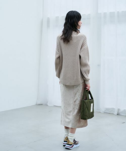 NEMIKA / ネミカ ニット・セーター | 【大草直子さん×NEMIKA】ウールボトルネックニット | 詳細18