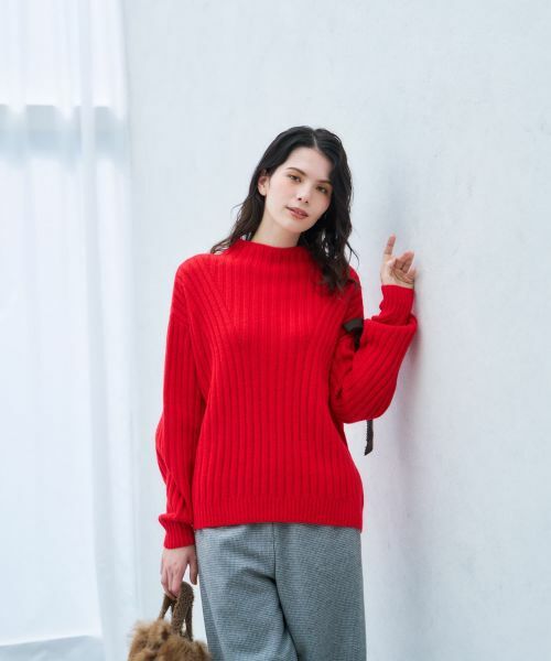 NEMIKA / ネミカ ニット・セーター | 【大草直子さん×NEMIKA】ウールボトルネックニット | 詳細2