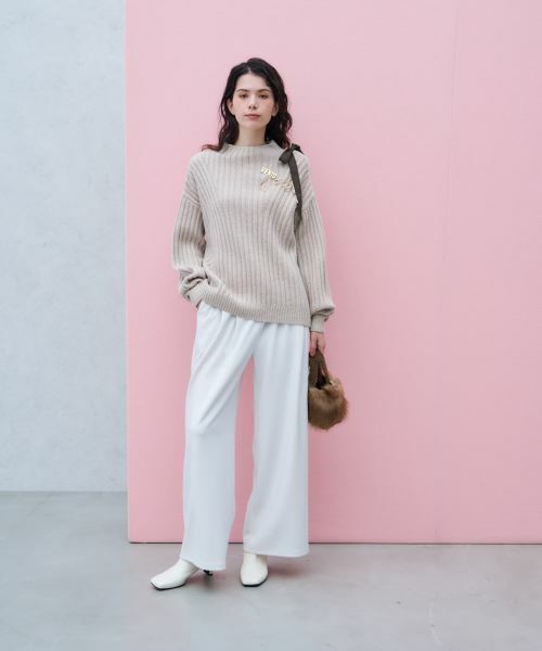 NEMIKA / ネミカ ニット・セーター | 【大草直子さん×NEMIKA】ウールボトルネックニット | 詳細23