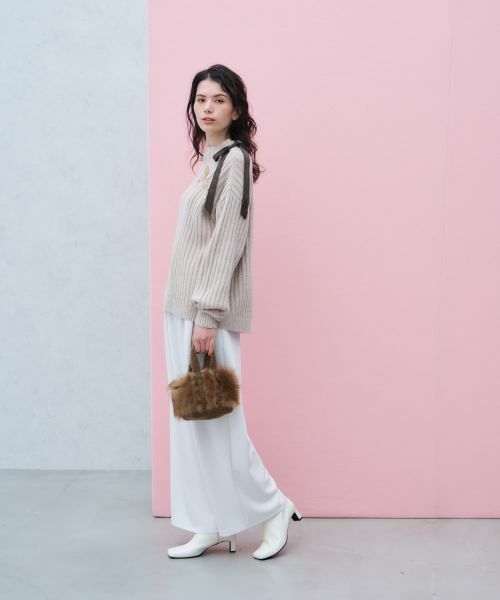 NEMIKA / ネミカ ニット・セーター | 【大草直子さん×NEMIKA】ウールボトルネックニット | 詳細25