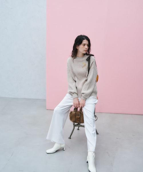 NEMIKA / ネミカ ニット・セーター | 【大草直子さん×NEMIKA】ウールボトルネックニット | 詳細27