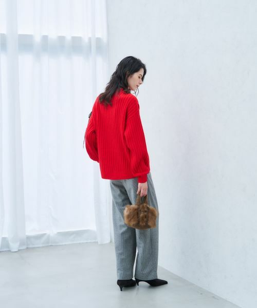 NEMIKA / ネミカ ニット・セーター | 【大草直子さん×NEMIKA】ウールボトルネックニット | 詳細7