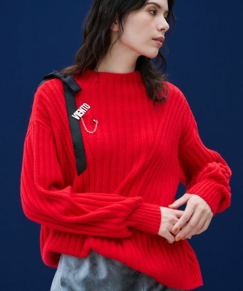NEMIKA / ネミカ ニット・セーター | 【大草直子さん×NEMIKA】ウールボトルネックニット | 詳細9