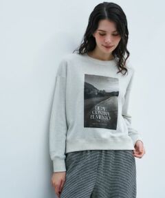 NEMIKA / ネミカ スウェット | 【大草直子さん×NEMIKA】フォトプリントスウェットプルオーバー