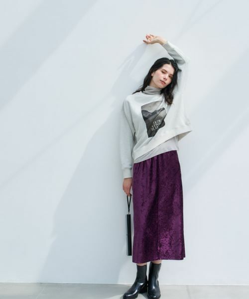 NEMIKA / ネミカ スウェット | 【大草直子さん×NEMIKA】フォトプリントスウェットプルオーバー | 詳細11