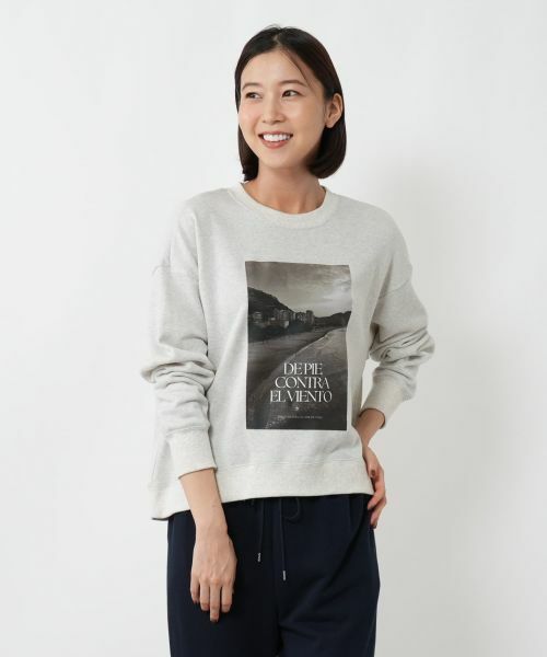 NEMIKA / ネミカ スウェット | 【大草直子さん×NEMIKA】フォトプリントスウェットプルオーバー | 詳細15