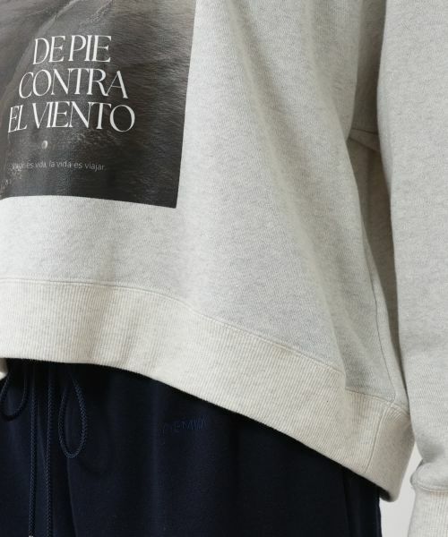 NEMIKA / ネミカ スウェット | 【大草直子さん×NEMIKA】フォトプリントスウェットプルオーバー | 詳細23