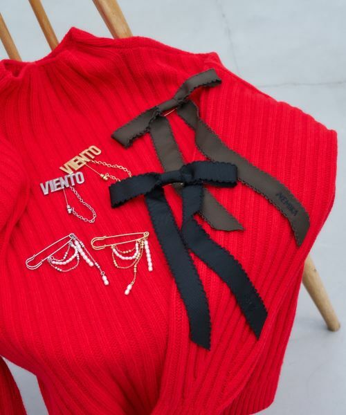 NEMIKA / ネミカ ブローチ・コサージュ | 【大草直子さん×NEMIKA】VIENTOブローチ | 詳細5