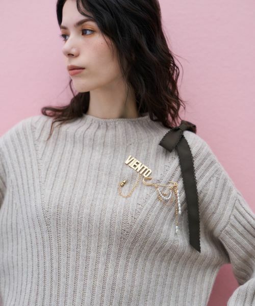 NEMIKA / ネミカ ブローチ・コサージュ | 【大草直子さん×NEMIKA】グログランリボンブローチ | 詳細2