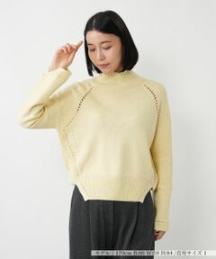 NEMIKA / ネミカ ニット・セーター | 透かし編みハイネックニット【NEMIKA】
