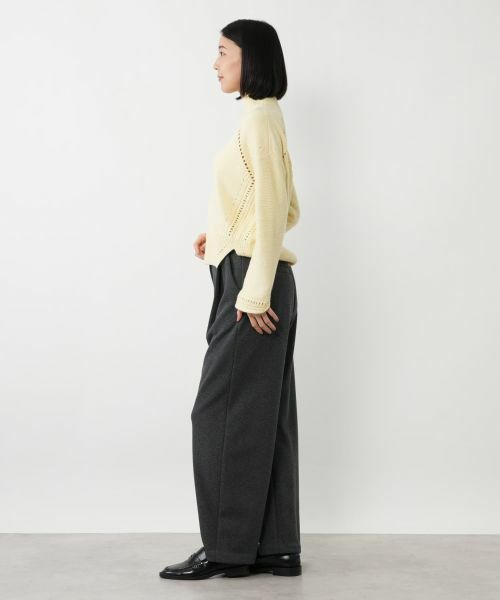 NEMIKA / ネミカ ニット・セーター | 透かし編みハイネックニット【NEMIKA】 | 詳細11