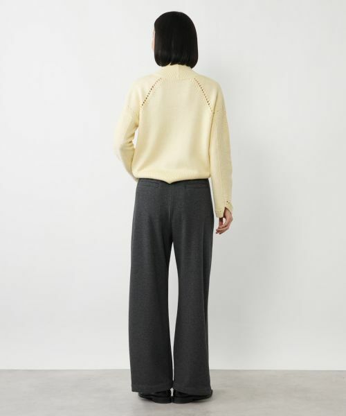 NEMIKA / ネミカ ニット・セーター | 透かし編みハイネックニット【NEMIKA】 | 詳細12