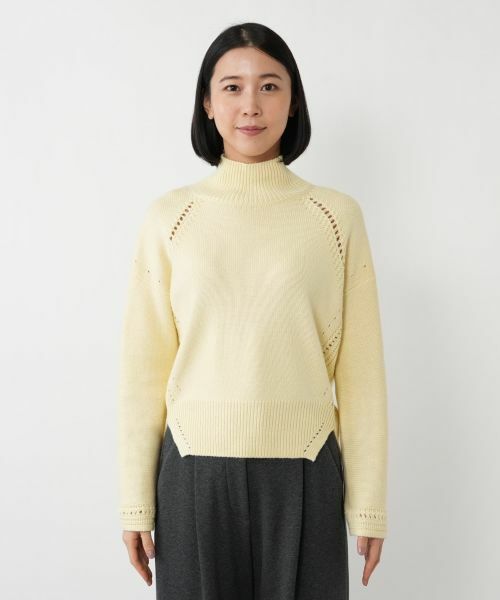 NEMIKA / ネミカ ニット・セーター | 透かし編みハイネックニット【NEMIKA】 | 詳細13