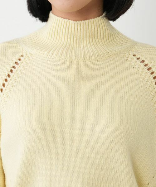 NEMIKA / ネミカ ニット・セーター | 透かし編みハイネックニット【NEMIKA】 | 詳細16