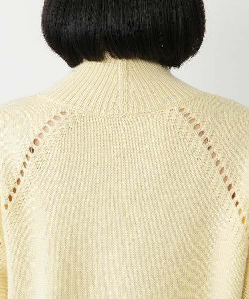 NEMIKA / ネミカ ニット・セーター | 透かし編みハイネックニット【NEMIKA】 | 詳細17