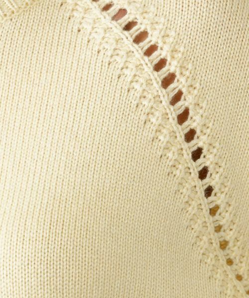 NEMIKA / ネミカ ニット・セーター | 透かし編みハイネックニット【NEMIKA】 | 詳細20