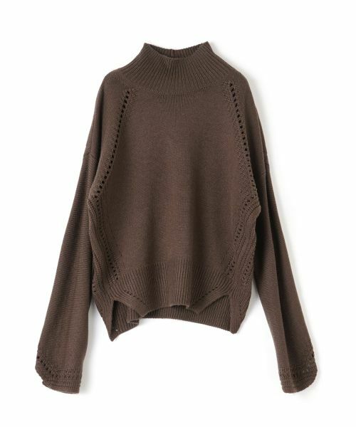 NEMIKA / ネミカ ニット・セーター | 透かし編みハイネックニット【NEMIKA】 | 詳細21