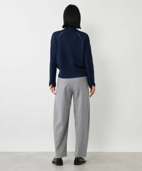 NEMIKA / ネミカ ニット・セーター | 透かし編みハイネックニット【NEMIKA】 | 詳細6