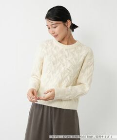 NEMIKA / ネミカ ニット・セーター | ケーブル編みクルーネックニット【NEMIKA】